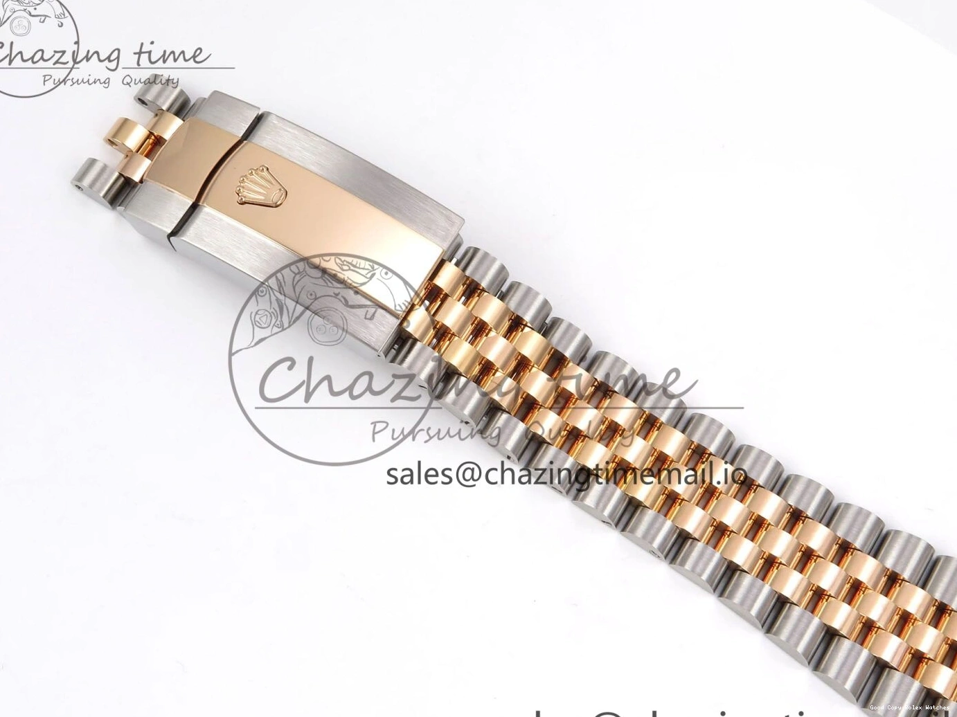 Good Copy Rolex Watches SH3235（Gain ARF Edition 126331 SS Brown DateJust Bracelet 1111 on RG Jubilee 1:1 41 Diamonds 904L Best Thermal Steel Weight） Dial 1230